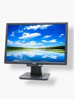 ACER 19” Widescreen Black External Computer Monitor AL1916W + VGA Cable